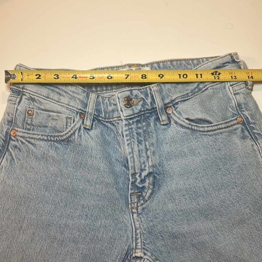 We The Free straight jeans size 25 color blue - Picture 9 of 11